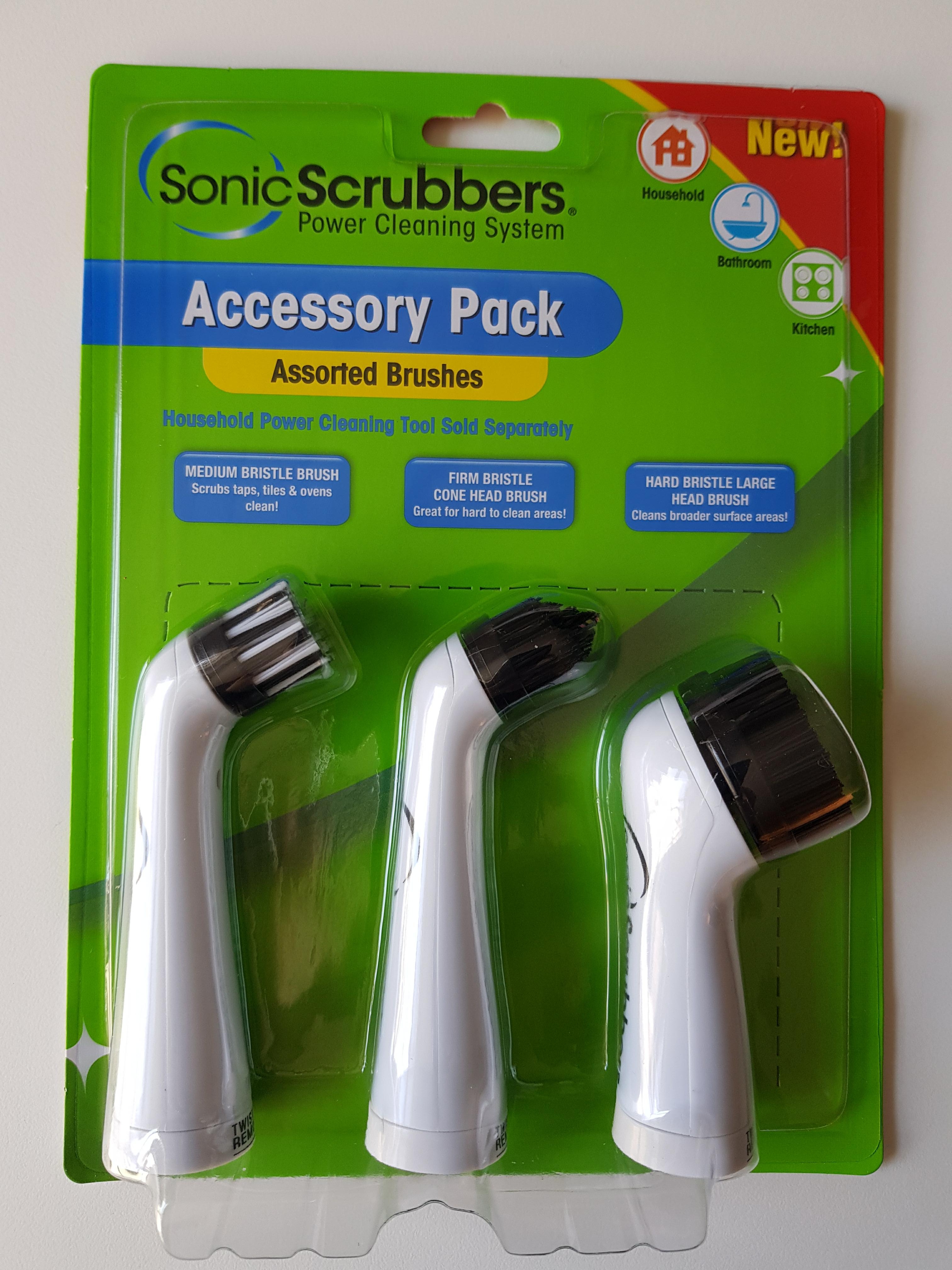 SONIC SCRUBBERS ALLROUND TILBEHØRSPAKKE - Fra BasicClean.dk