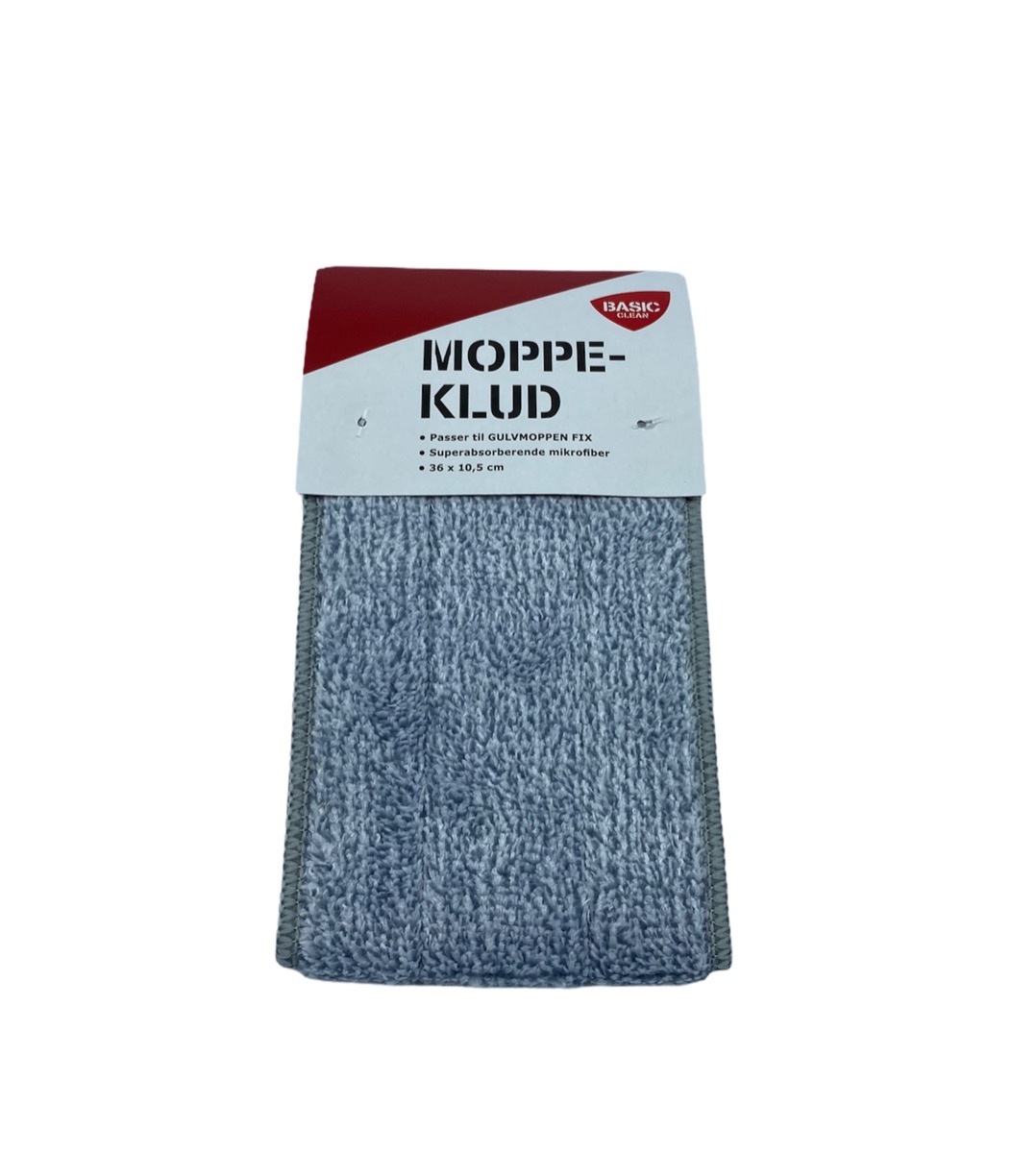 MOPPEKLUD TIL GULVPAKKEN FIX -HVID - Fra BasicClean.dk