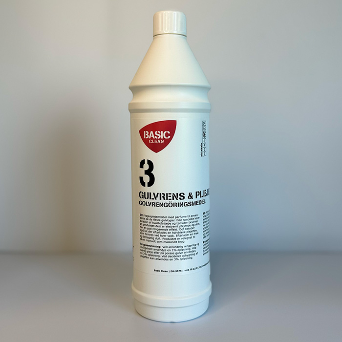 GULVRENS & PLEJE - Fra BasicClean.dk