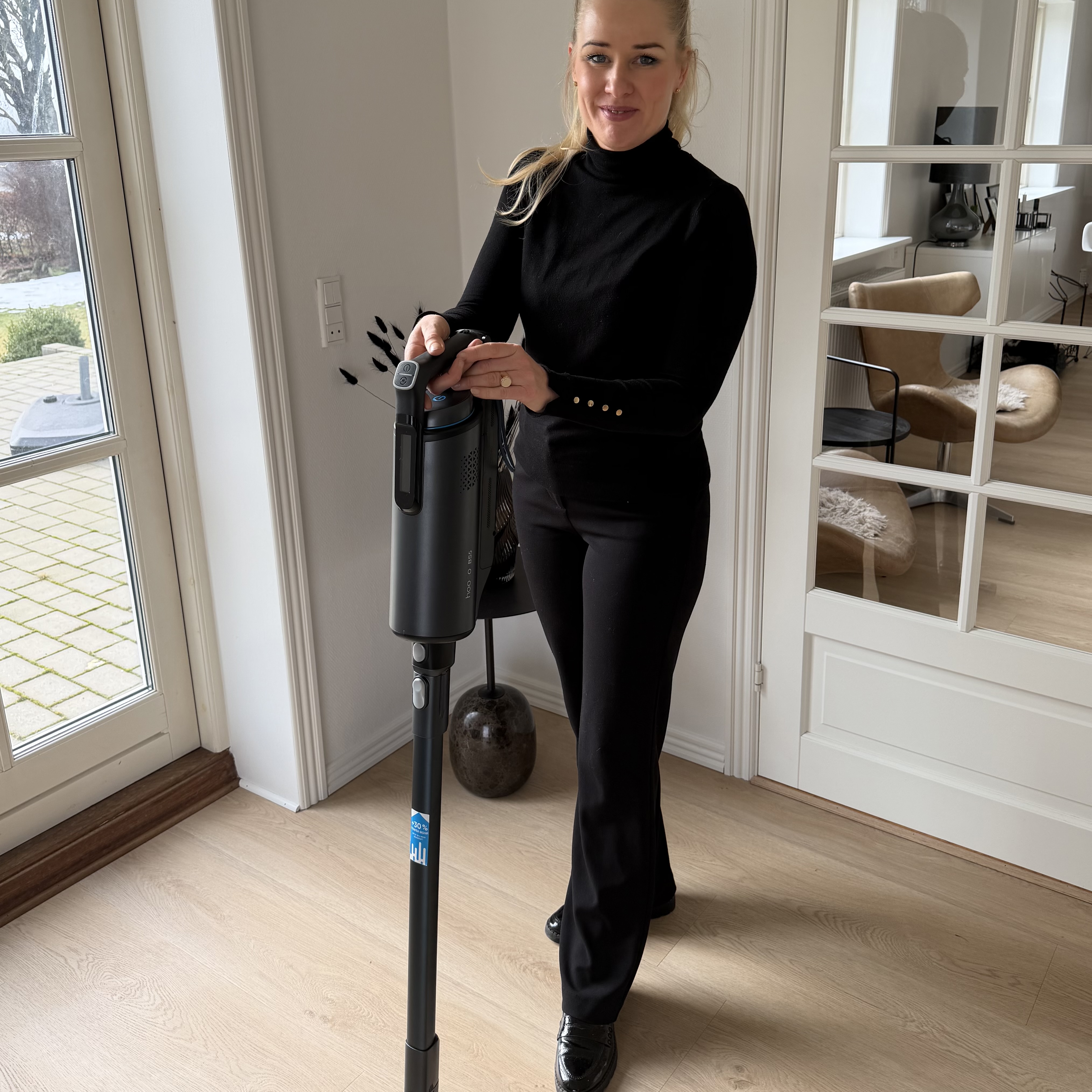 LEDNINGSFRI STØVSUGER MED POSE SYSTEM - Fra BasicClean.dk