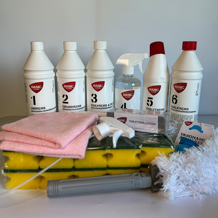 INTROPAKKEN PLUS (Se video) - Fra BasicClean.dk