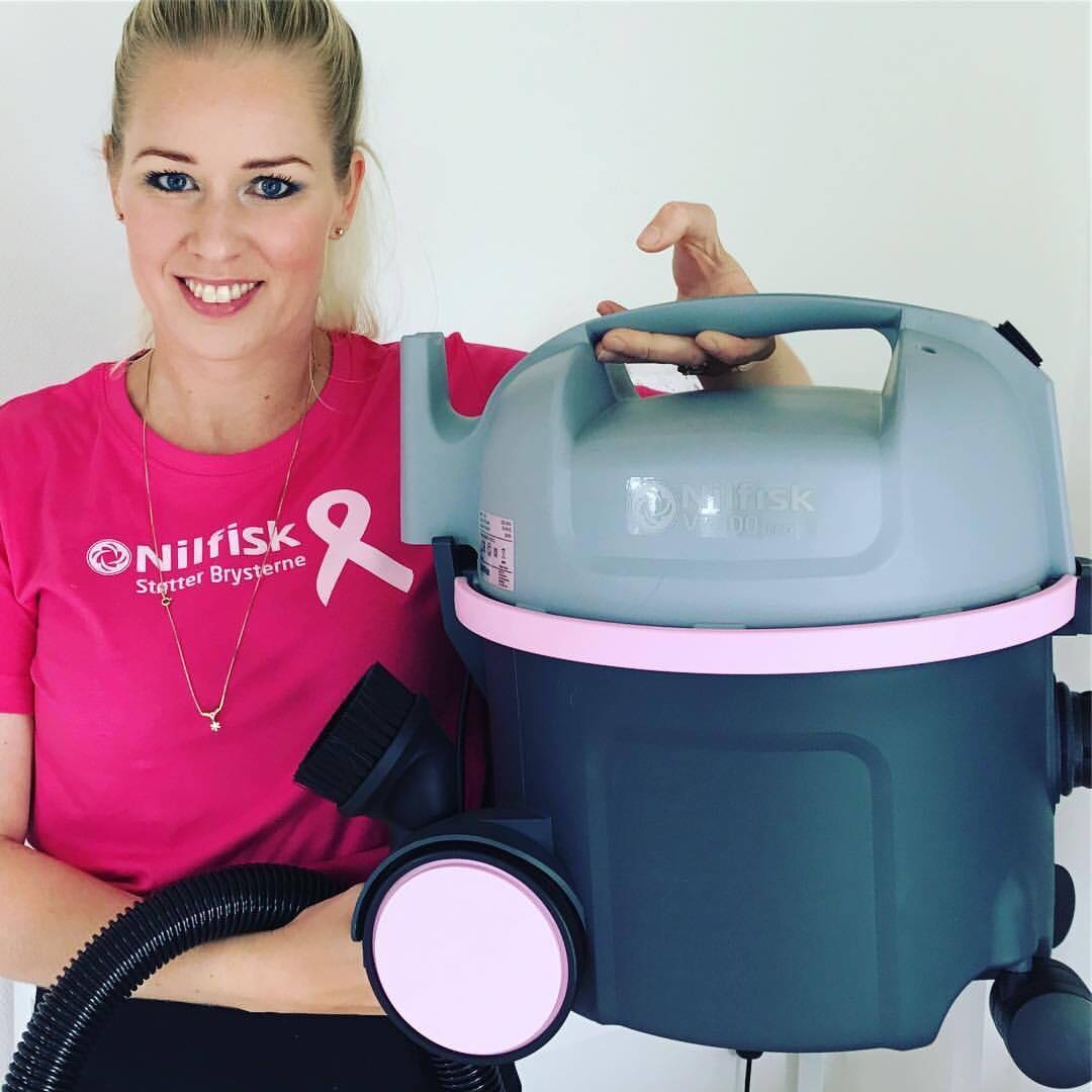 TILBUD, STØVSUGER NILFISK VP300 PINK - Fra BasicClean.dk
