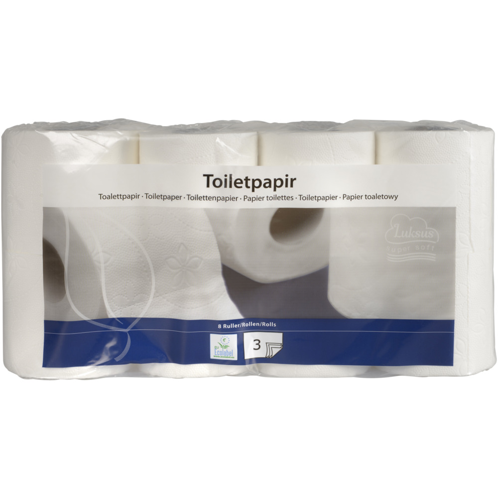 Billede af ALM. TOILETPAPIR 3-LAGS - 64 Ruller